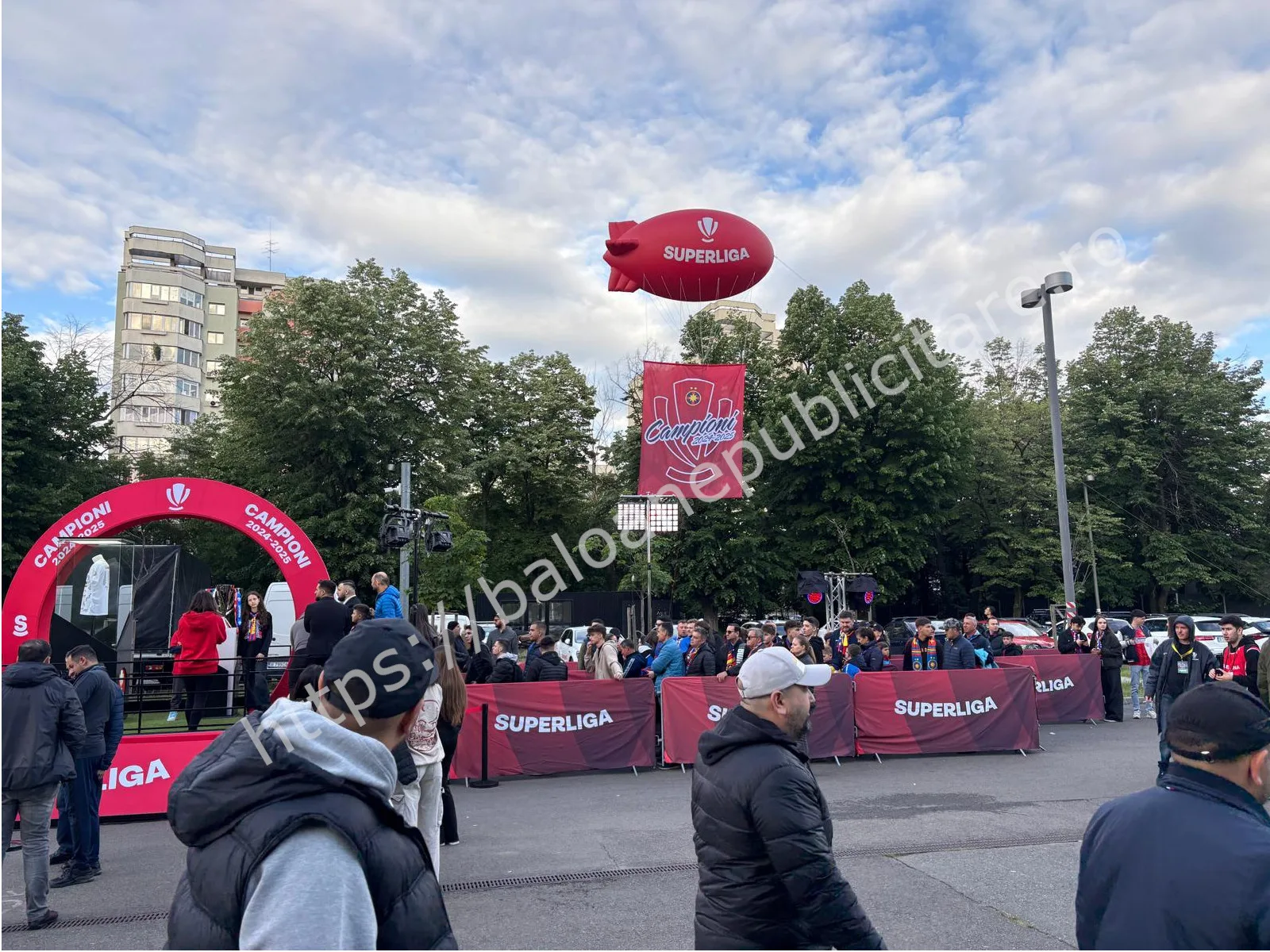 Balon publicitar cu heliu