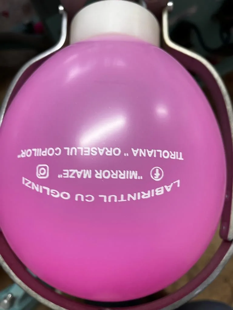 Custom printed advertising balloon – example 2