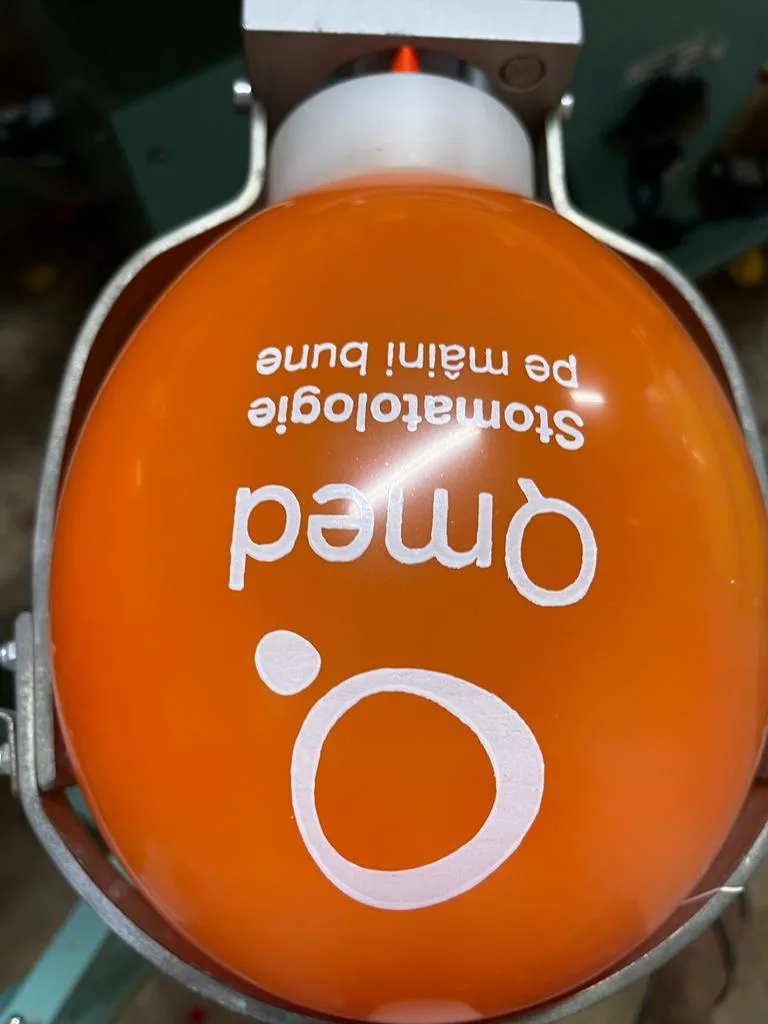 Custom printed advertising balloon – example 5