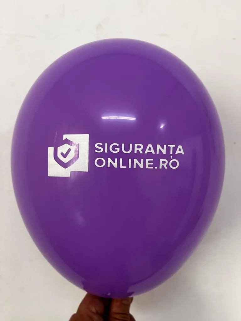 Custom printed advertising balloon – example 7