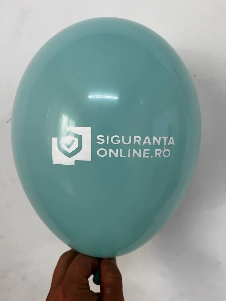 Custom printed advertising balloon – example 8