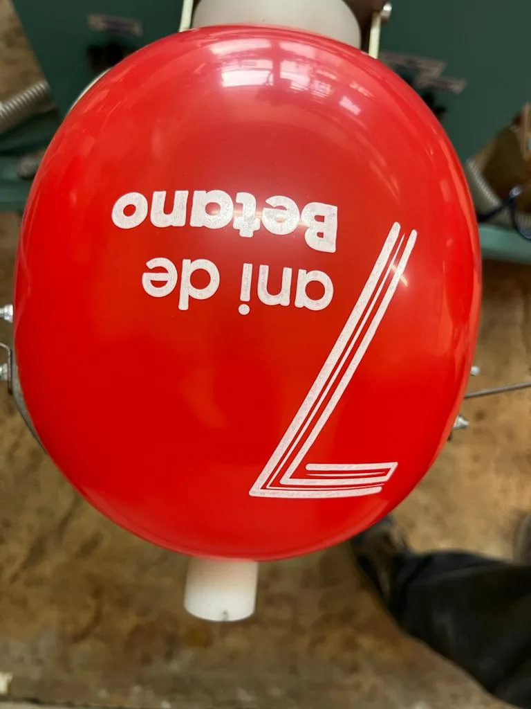 Custom printed advertising balloon – example 11