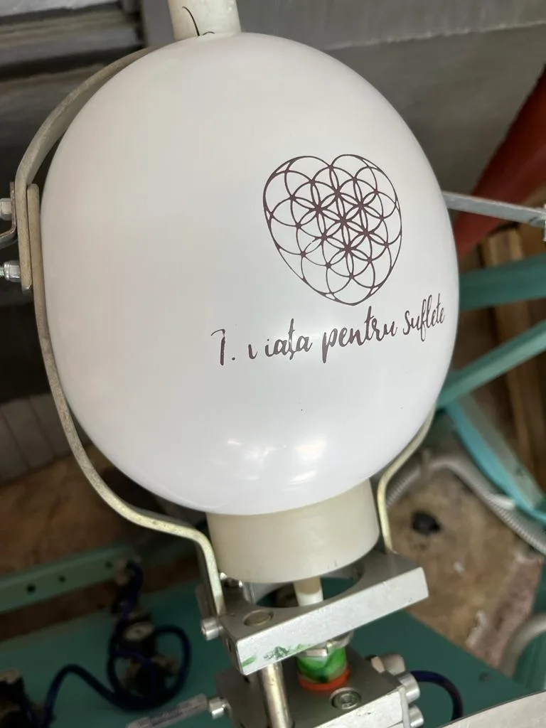 Custom printed advertising balloon – example 20